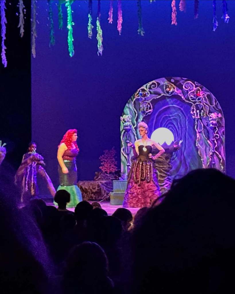 The Little Mermaid on stage