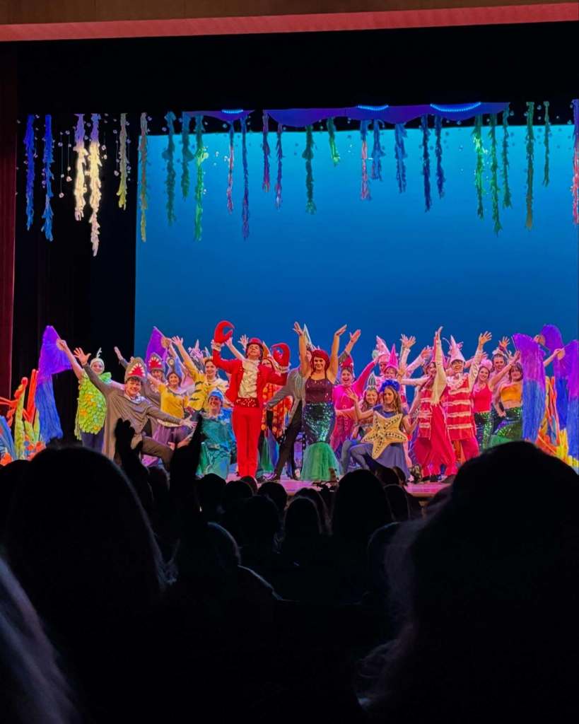 The Little Mermaid on stage