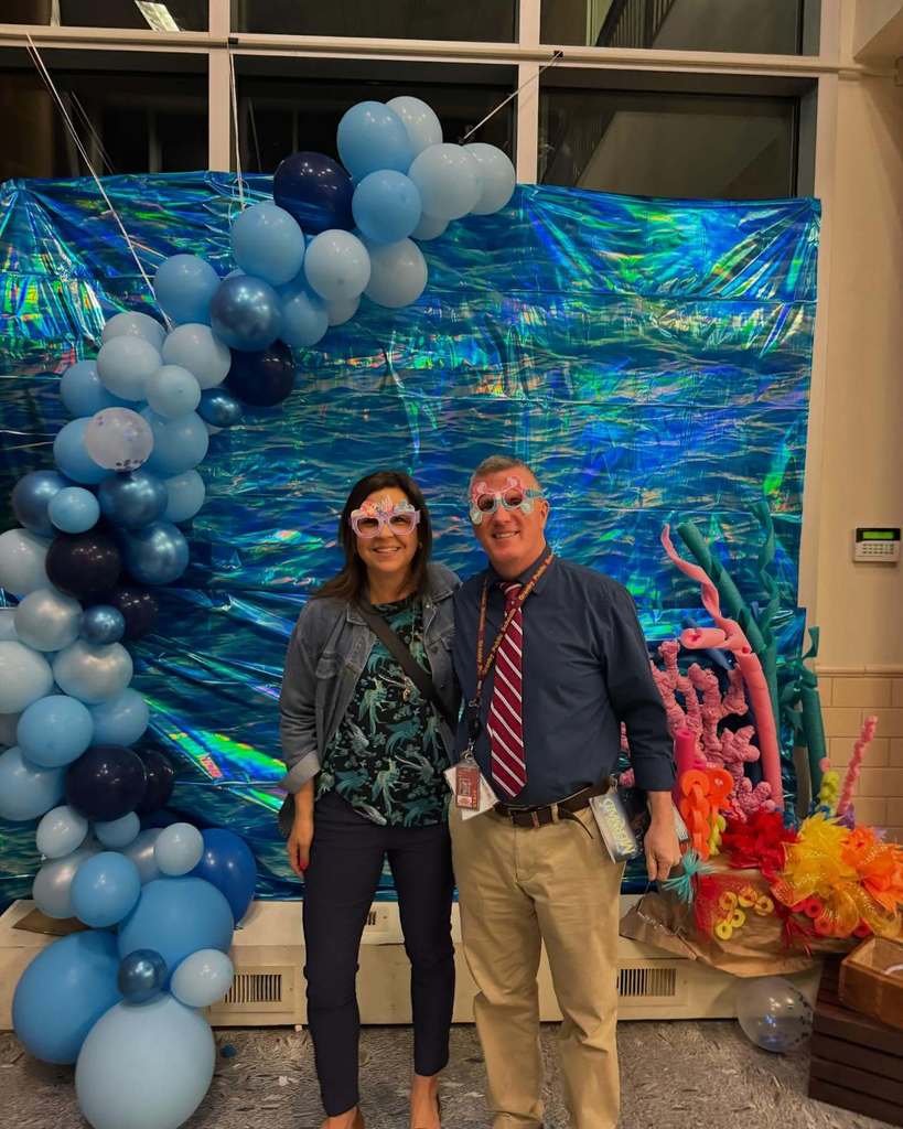 Superintendent Burke and GMHS Principal Dunn