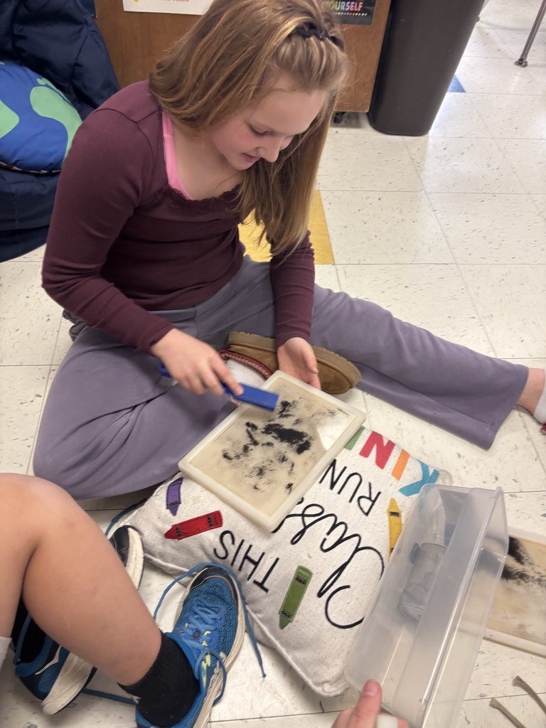 Students working in class.