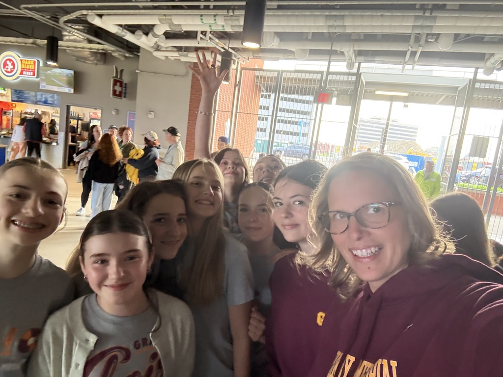 Principal of GMMS with students 