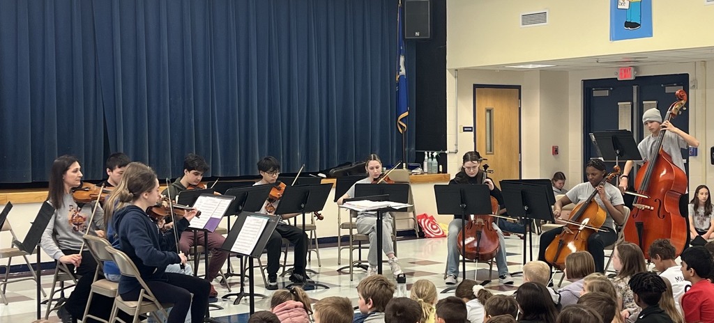 students playing strings