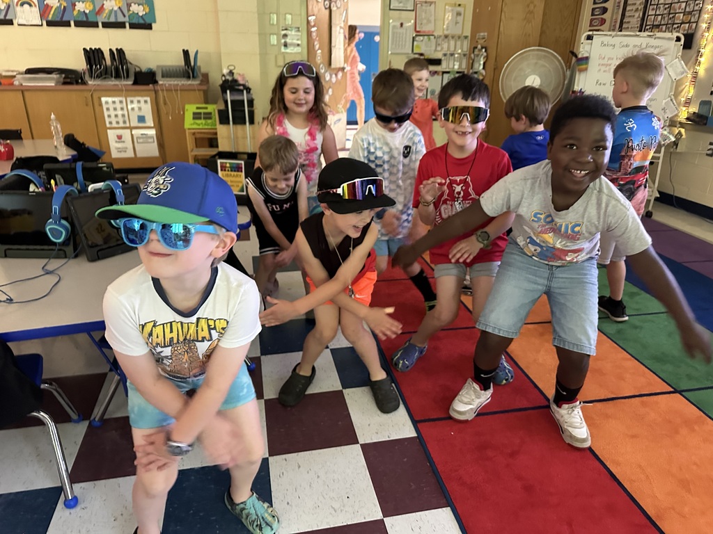 Kids dancing.