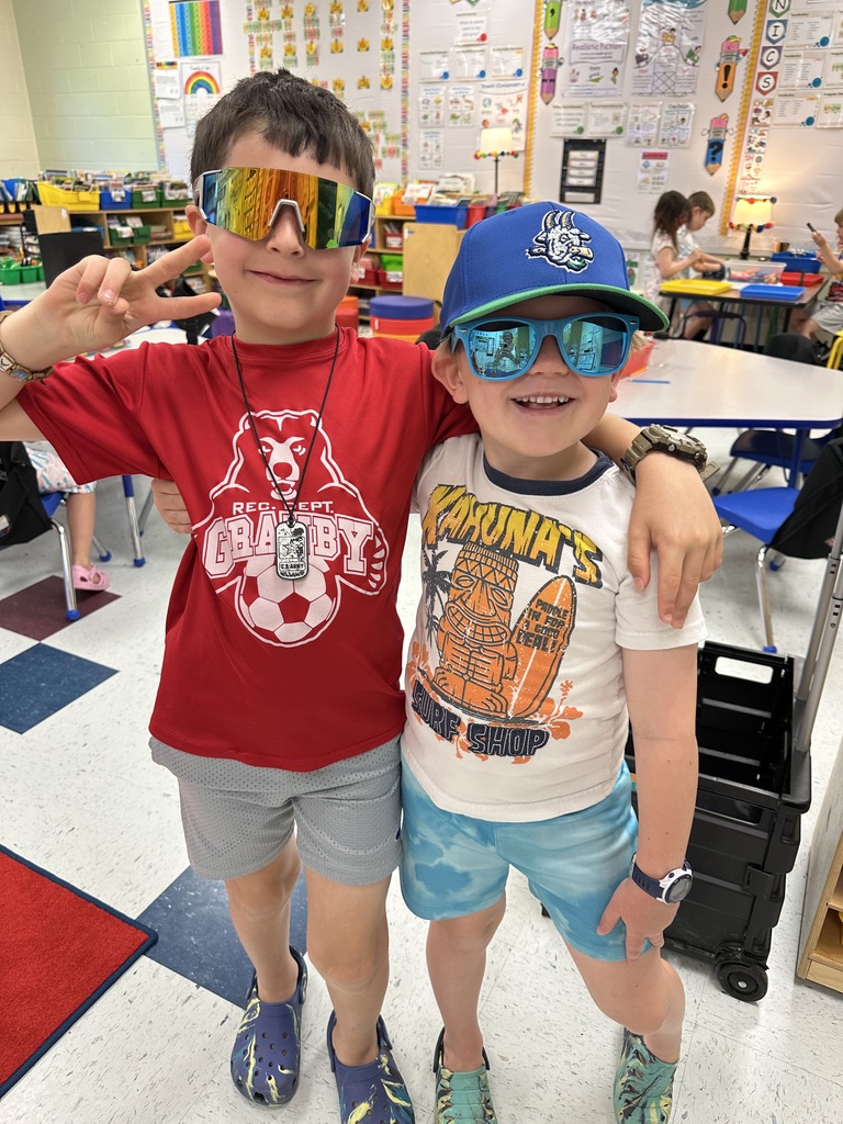 Boys in sunglasses.