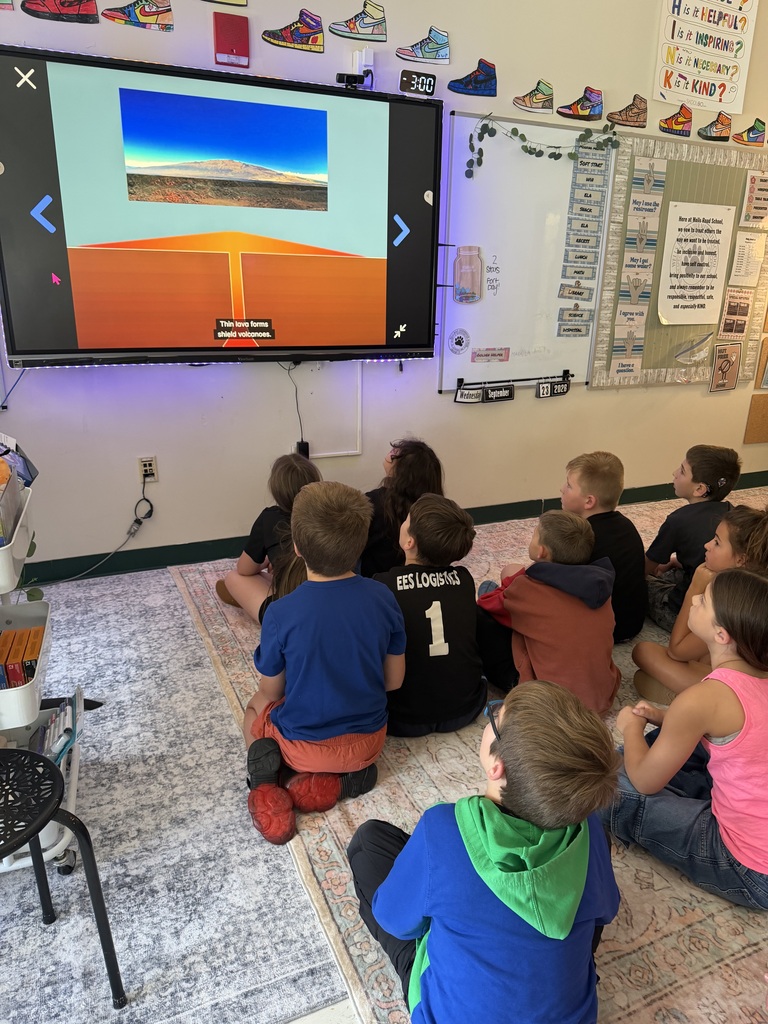 Students investigated how different types of lava can affect the shape and eruption patterns of volcanoes.