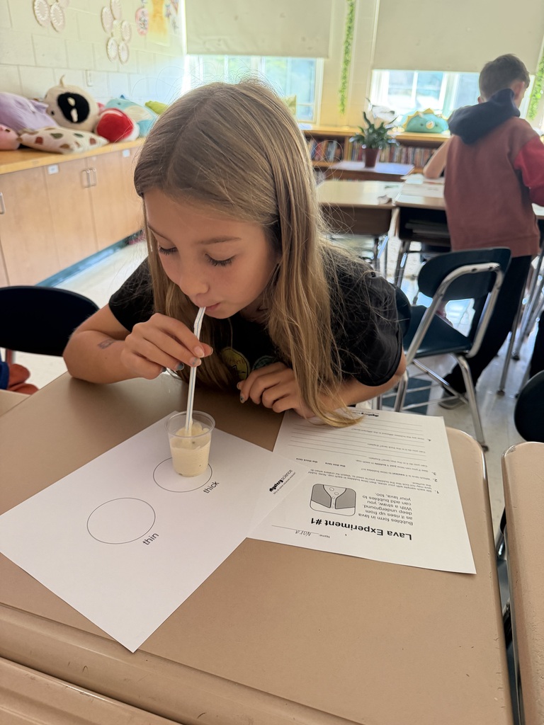 Students investigated how different types of lava can affect the shape and eruption patterns of volcanoes.