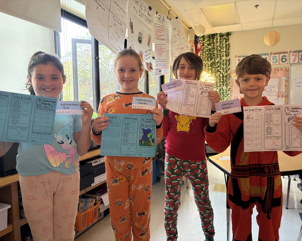 Here in room 6 we are working hard on our math fact! The students are practicing everyday to grow this important skill!