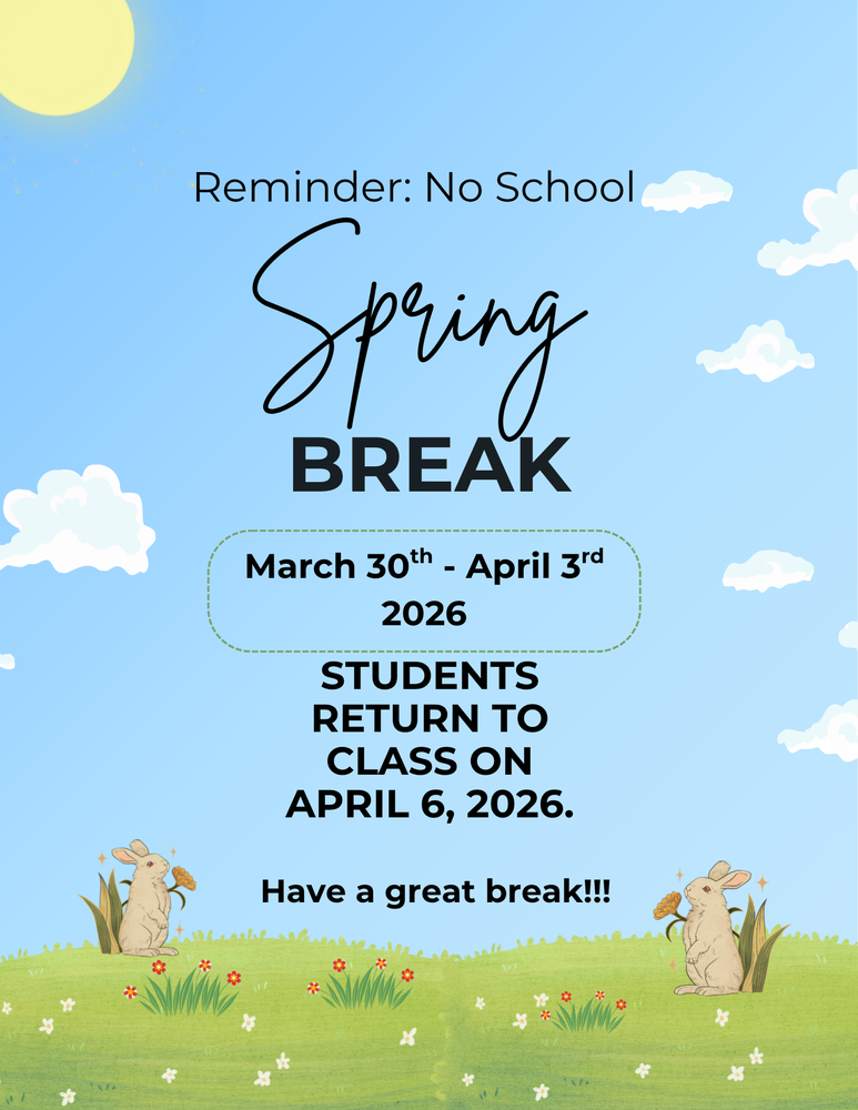 Spring Break Flyer