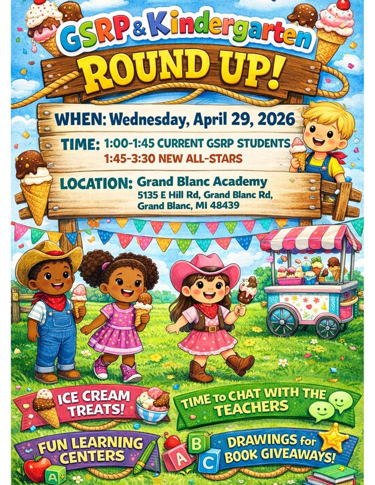 GSRP and Kindergarten Round Up
