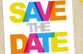 Save The Dates! 25/26