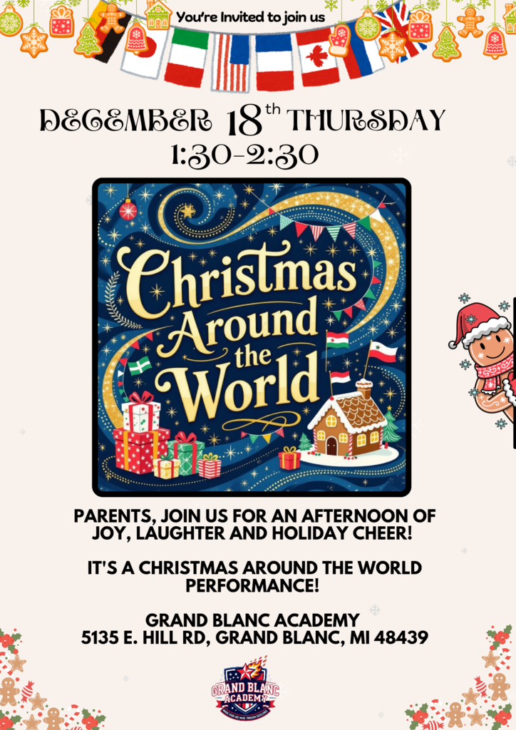 Flyer for Winter School performance