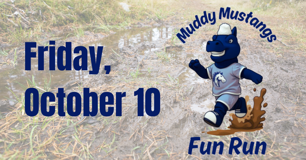 cartoon horse running through mud