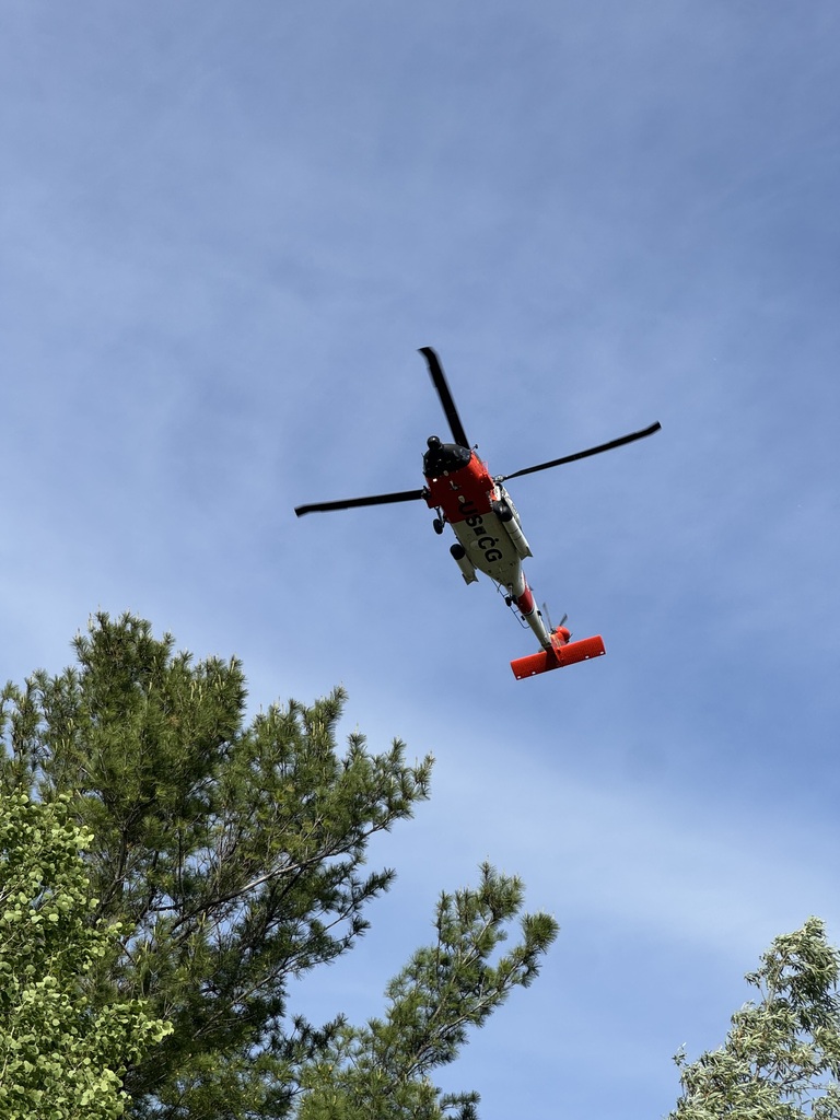 coast guard helicopter