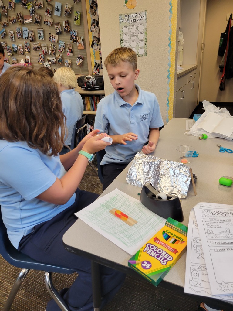 students working together
