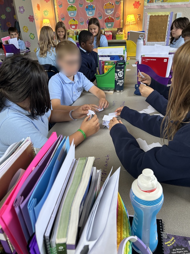 students working on a project