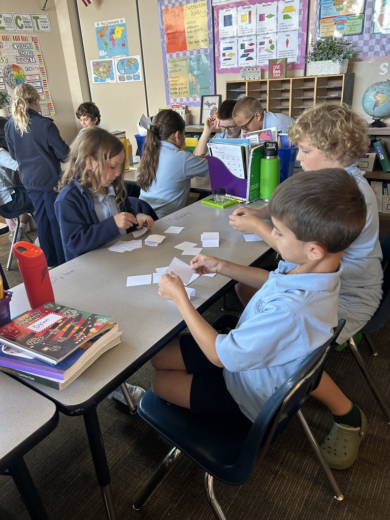 students working on a project