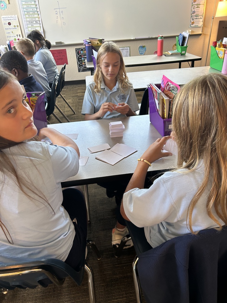 students sitting at a table