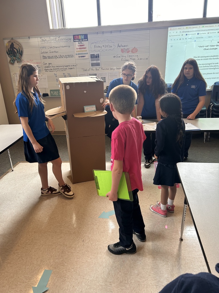 older students teaching younger students