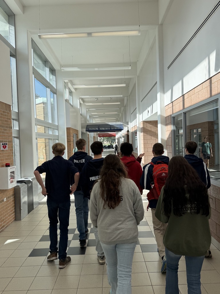 students on college campus