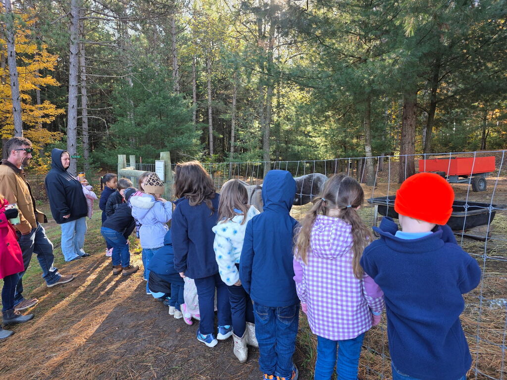 kids at the pumpkin patch
