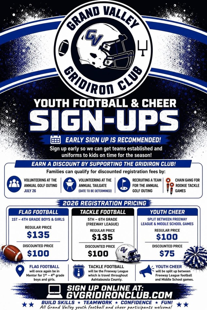 Grand Valley Youth Football and Cheer