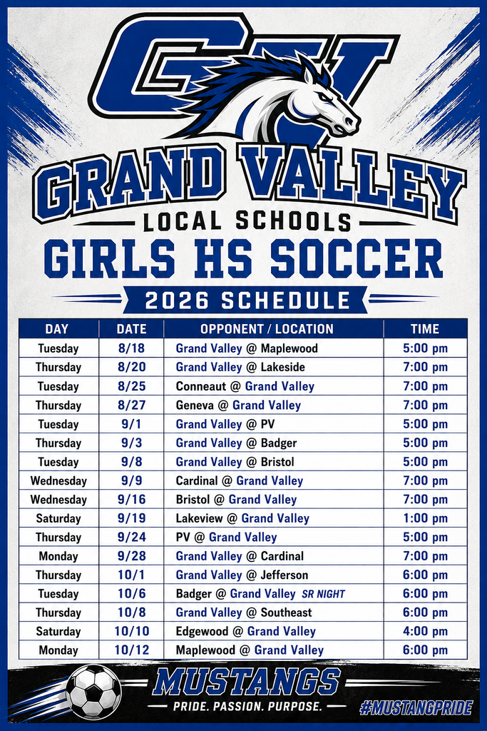 Grand Valley Girls Soccer