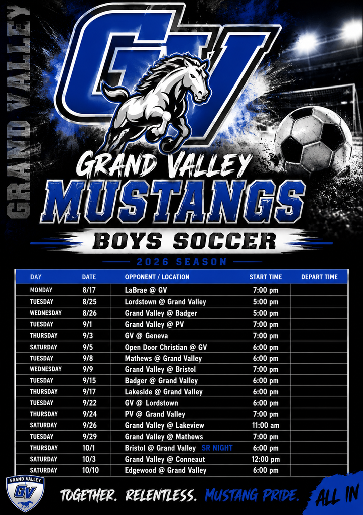 Grand Valley Boys Soccer