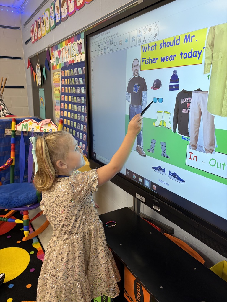 Kindergarten weather slide
