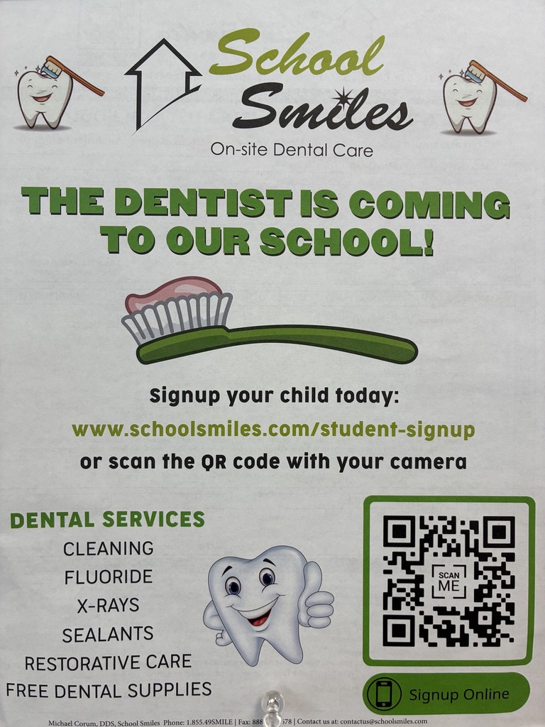 school smiles flyer