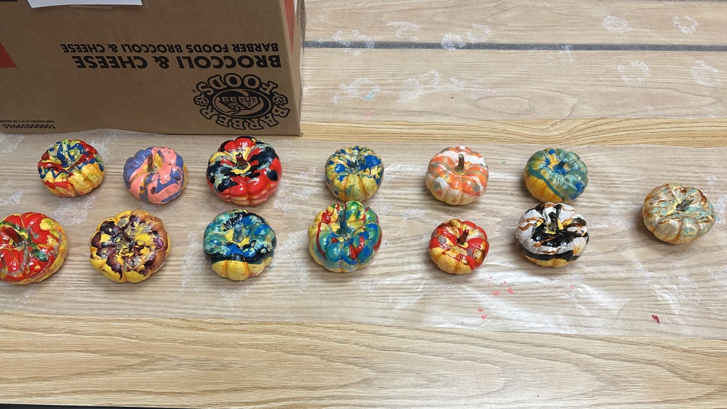 painted pumkins