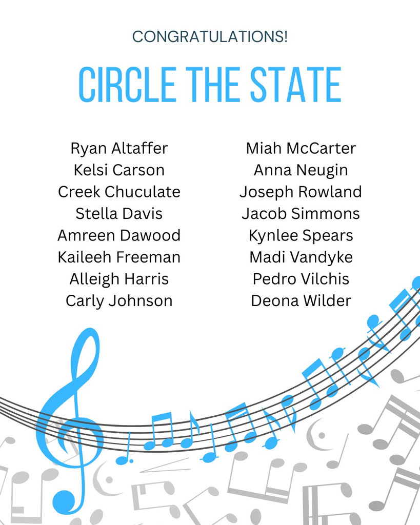 Circle the State winners