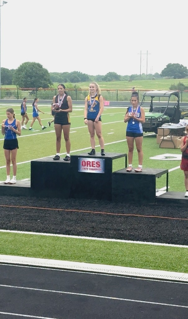 Caysen Youngblood 1st place in the 100 Meter Dash