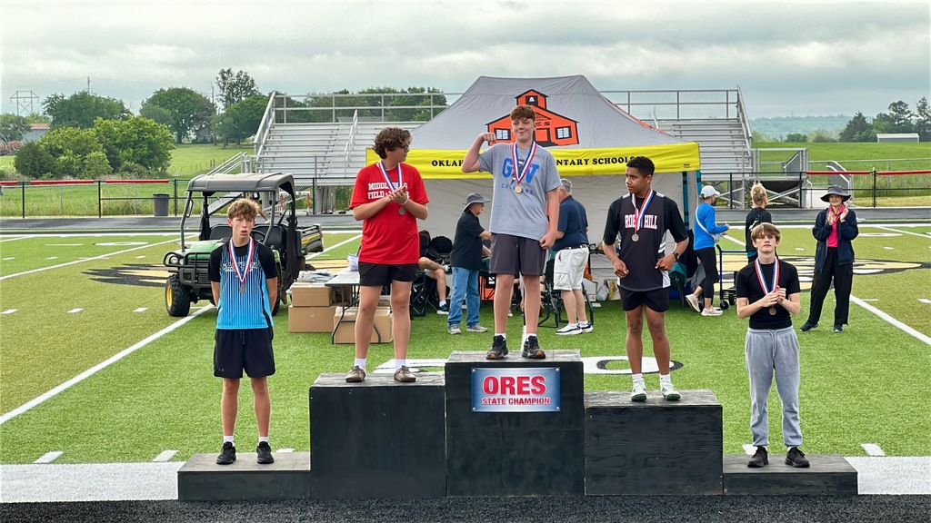 Michael McMurray 1st Place in the Discus