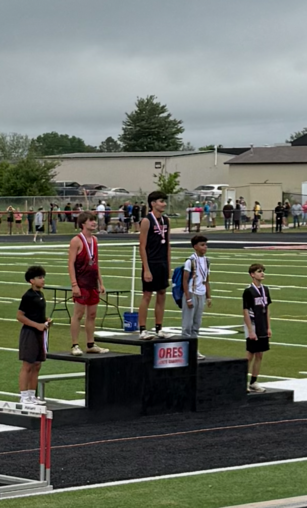 Elias Jackson 3rd place in Long Jump 