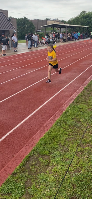 1st - 2nd track athletes 