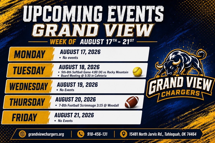 upcoming events