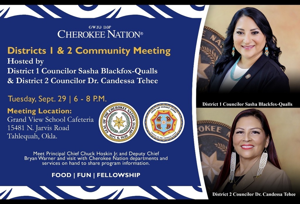 Districts 1 & 2 Community Meeting