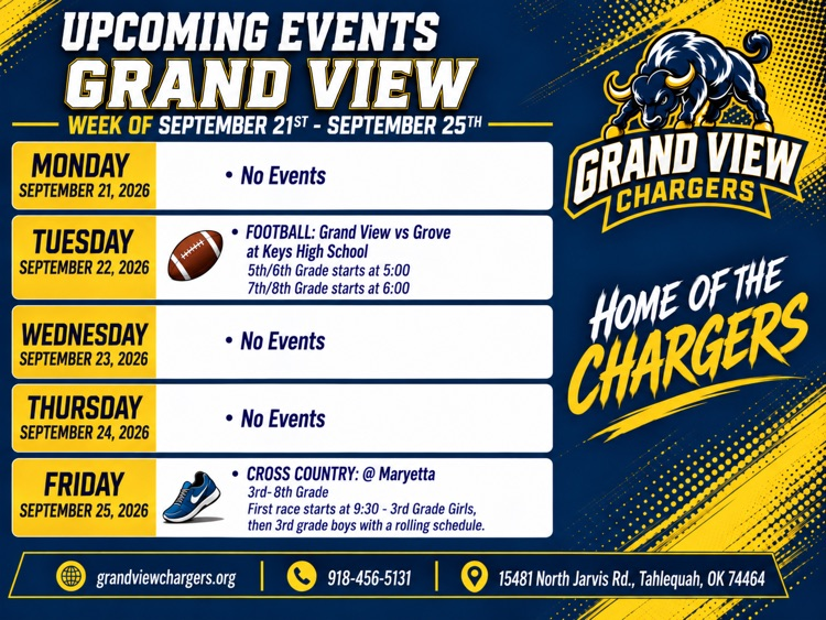 Event Schedule 