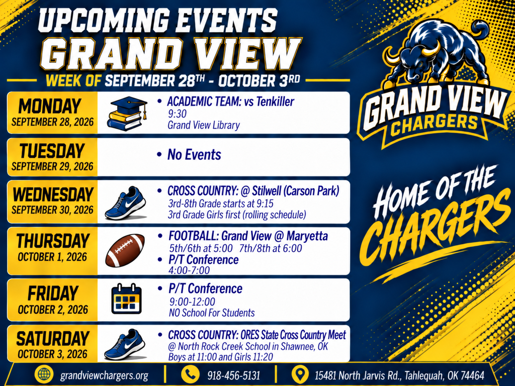 GV Weekly Events