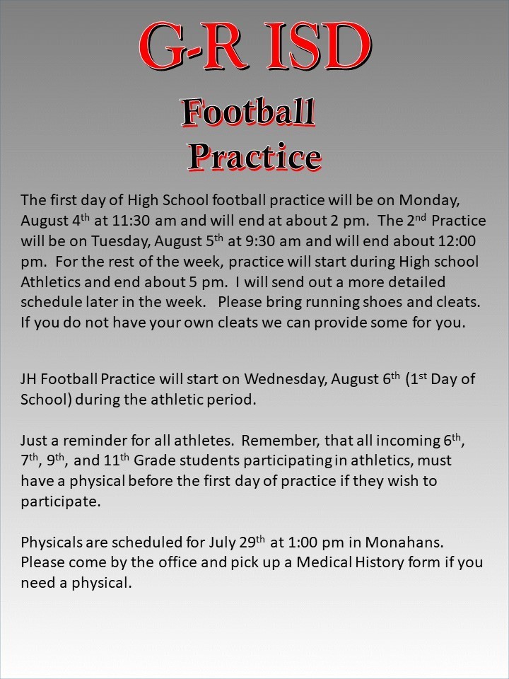 Football Practice