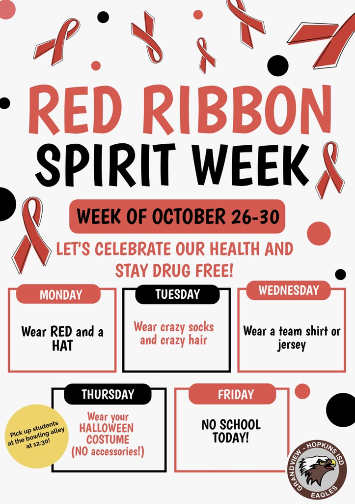 Red Ribbon Week dress up days 