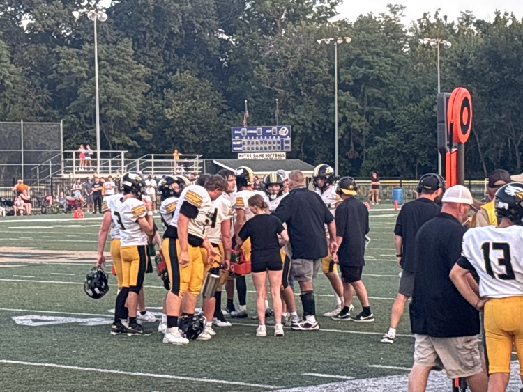 Defense regroups during time out