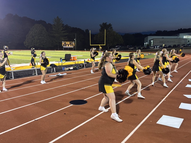 cheering a big pass