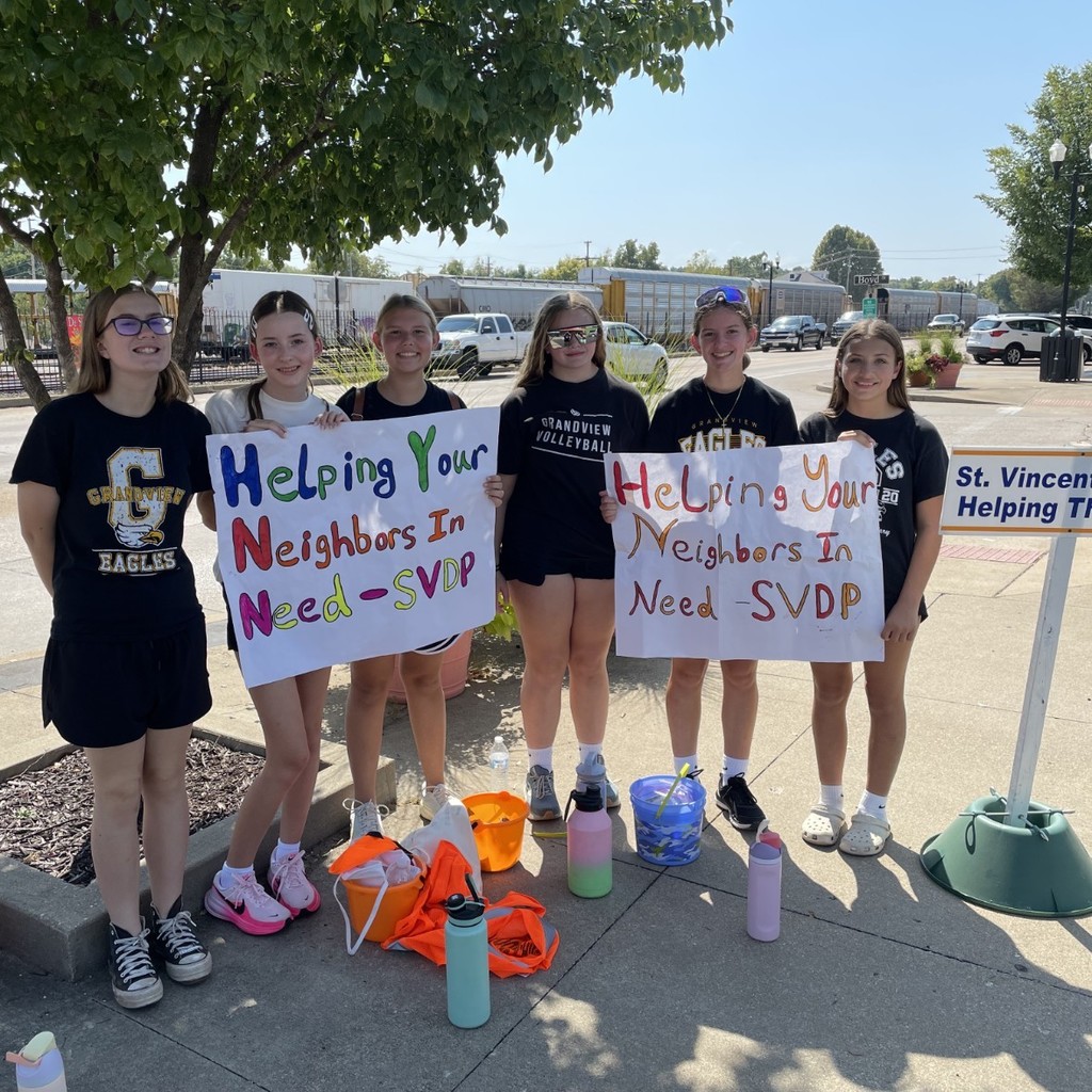 NJHS helping Vincent DePaul