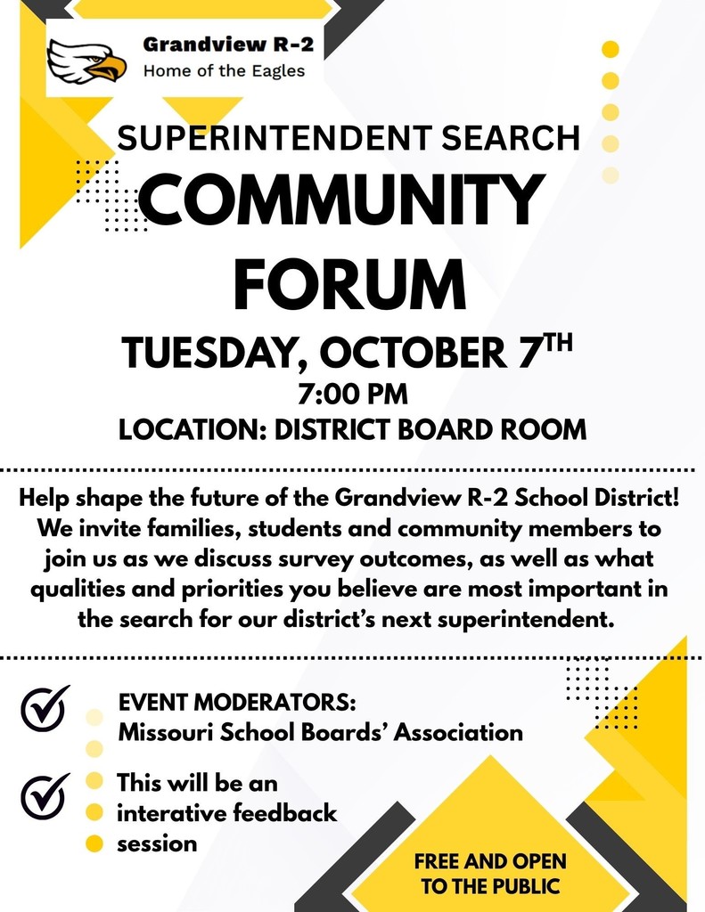 Community Forum Flyer
