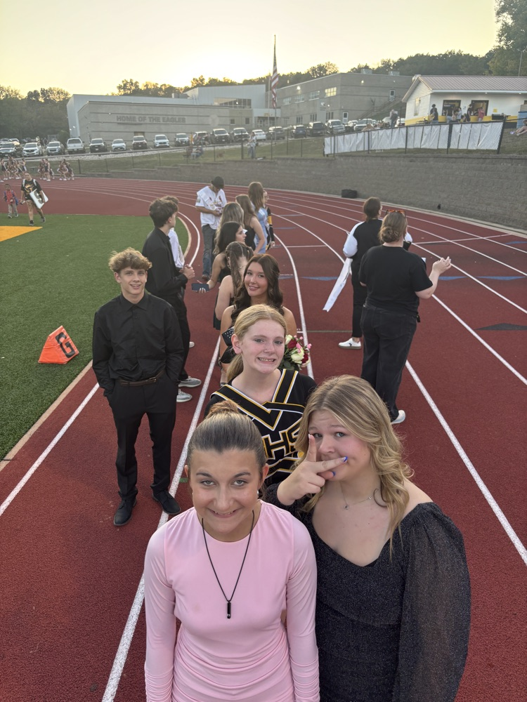 Homecoming Court ready to walk