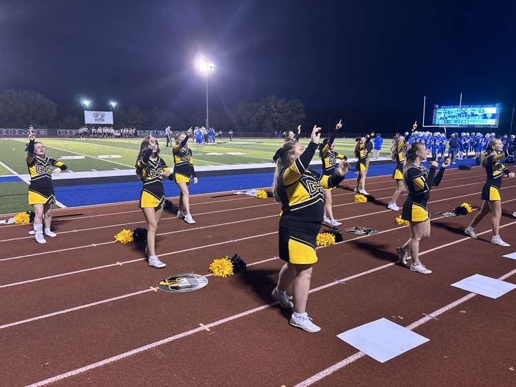 first cheer of the night