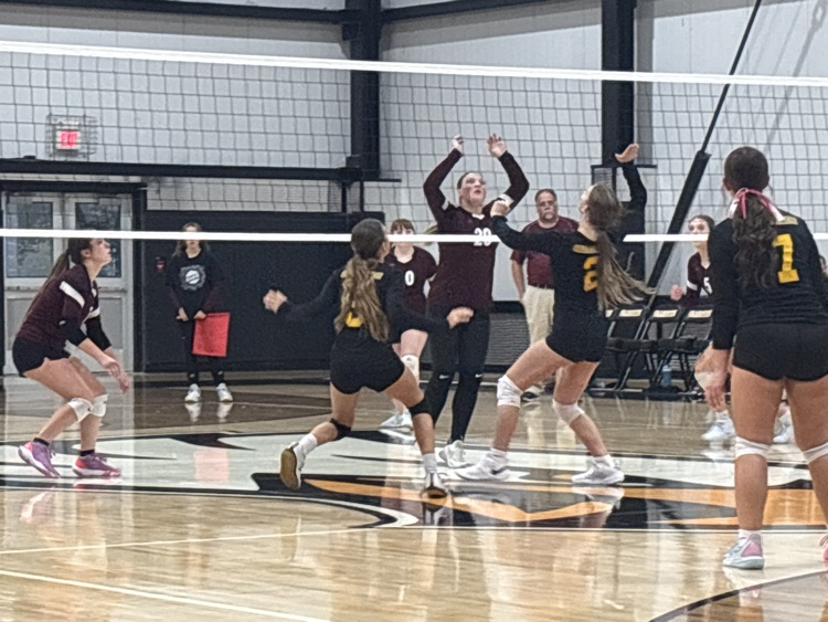 spiking one for a point