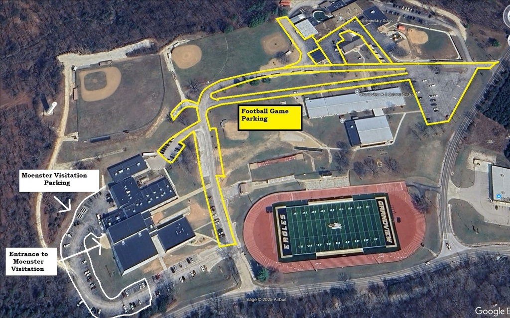 Map with Parking opportunities