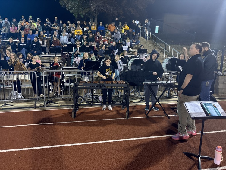 pep band in action